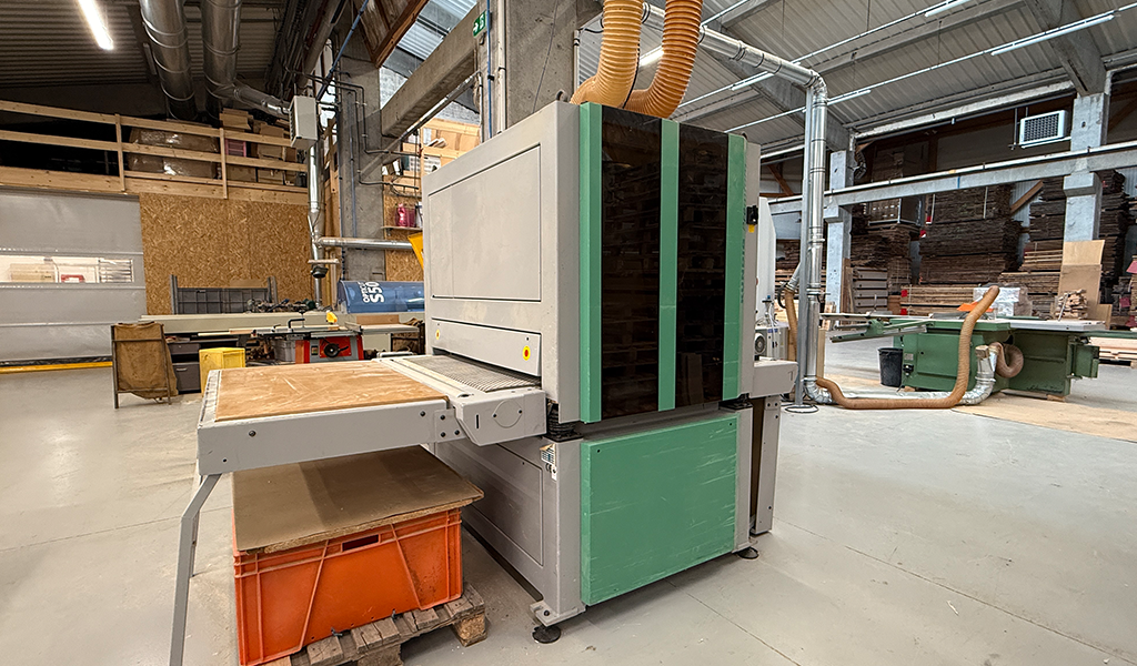 ponceuse large bande